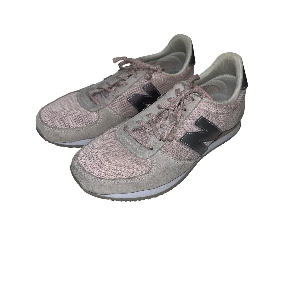 New Balance 220 Pink Metallic Sneakers Girls Size 6 Athletic Running Shoes